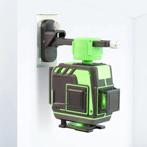 Лазерный нивелир с 16 зелеными линиями, перезаряжаемый, самовыравнивающийся, 2H&2V, 360°, для стен и пола, перекрестный лазерный уровень LG-4D - Product Image 2