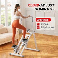 Appareil de marche sur les escaliers compact et pliable, simulateur de montée verticale, équipement de fitness complet pour le corps et cardio pour la maison