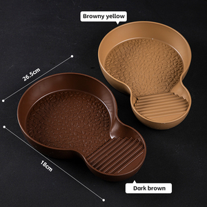 Bañera para Tortugas en Forma <span class=keywords><strong>de</strong></span> Calabaza <span class=keywords><strong>de</strong></span> Gran Capacidad, Recipiente Universal para Tortugas Rojoorejadas y Tortugas <span class=keywords><strong>de</strong></span> Hierba - Product Image 5