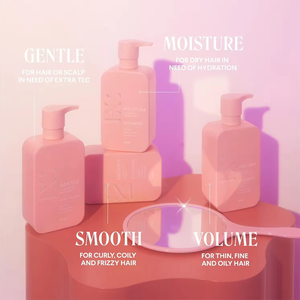Set Shampoo e Balsamo Volumizzante Private Label per Capelli Fini e Grassi, Cura Quotidiana dei Capelli al Gusto Fragola, Dalla Lunedì - Product Image 3