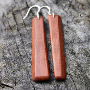 Pendientes de Madera Natural Hechos a Mano, Joyería Ecológica y Ligera, Accesorios para Mujer, Venta al Por Mayor Global de Artículos de Joyería - Product Image 1