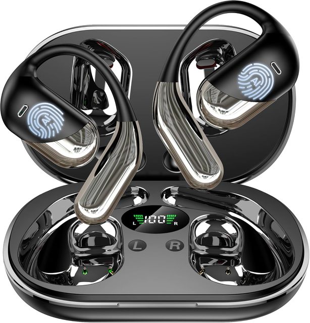 YYK-Q16-H3 AI Translator Earphone Real-Time 144 Languages 3-in-1 Open-Ear Wireless Bluetooth 5.3 Earbuds Fit for IOS Android
