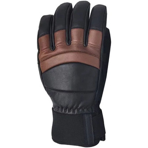 ถุงมือหนังเต็มนิ้วสำหรับผู้ชายและผู้หญิงถุงมือสกีหิมะหิมะสำหรับฤดูหนาวกันน้ำและกันลม - Product Image 2