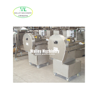 Máquina Cortadora Industrial Automática Walley para Verduras y Frutas, Precio de Fábrica, SCS-550, Cortadora de Dados y Rebanadora de Zanahorias y Papas