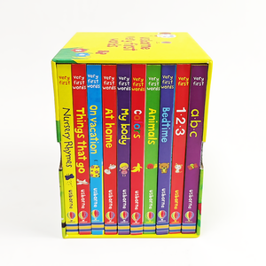 Impresión de Libros de Cartón con Baladas Infantiles Personalizados, Libro de Cuentos Educativo para Niños, Libro Interactivo en Inglés para Niños - Product Image 3