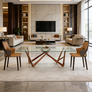 <span class=keywords><strong>Table</strong></span> <span class=keywords><strong>de</strong></span> salle à manger italienne ultra-minimaliste en verre trempé, <span class=keywords><strong>table</strong></span> <span class=keywords><strong>de</strong></span> divertissement intérieure pour villa, <span class=keywords><strong>table</strong></span> <span class=keywords><strong>de</strong></span> ping-pong multifonctionnelle pour la maison - Product Image 1