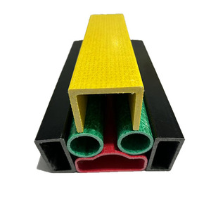 Cường Độ Cao FRP Ống Vuông Sợi Thủy Tinh Ống 100X100 Sợi Thủy Tinh Hồ Sơ 80 Ống Vuông Bánh Mì Ống Hình Đặc Biệt Ống - Product Image 2