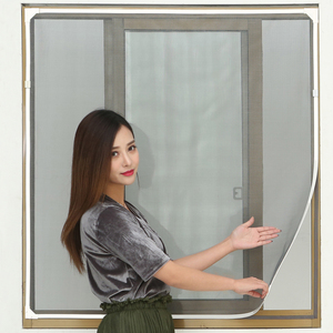 Fenêtre <span class=keywords><strong>coulissante</strong></span> en aluminium DIY <span class=keywords><strong>avec</strong></span> <span class=keywords><strong>moustiquaire</strong></span> et cadre magnétique en caoutchouc - Product Image 2