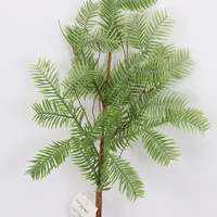 Plante Artificielle Taxus Chinensis Simulé de 71cm pour Noël Saint Valentin ou Décorations de Graduation Idée Cadeau