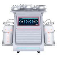Appareil de beauté corporelle 6 en 1 pour le visage et le corps, lifting, raffermissement et amincissement de la peau - Utilisation à domicile et en salon