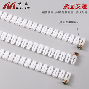 Anclajes de Expansión de Plástico Mingxin M4 con Tapones Integrados para Instalación de Muebles y Gabinetes - Product Image 1