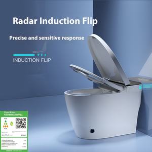 Venta al por mayor inteligente S-Trap Smart Toilet automático Flip sifón esterilización a temperatura constante suministro directo de fábrica para - Product Image 3