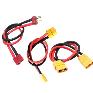 Adaptateur XT90 Deans T XT60 mâle-femelle, adaptateur XT60/T, câble d'extension 14AWG 20CM, adaptateur pour batterie RC Lipo, 1 pièce - Product Image 1
