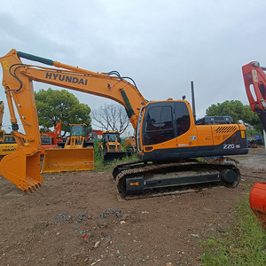 รถขุดไฮดรอลิกแบบตีนตะขาบ Hyundai Robex 220LC-9S ปี 2023 มือสอง น้ำหนัก 21.9 ตัน สำหรับงานก่อสร้าง - Product Image 2