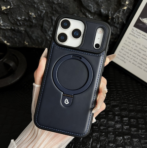 Custodia per Telefono di Fascia Alta in Pelle GSCASE dal Design Magnetico Business con Supporto per <span class=keywords><strong>iPhone</strong></span> 16 <span class=keywords><strong>Pro</strong></span> 15 14 13 <span class=keywords><strong>12</strong></span> <span class=keywords><strong>Pro</strong></span> Max - Product Image 4