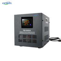 Régulateur de tension de type servo haute tension 50Hz 60Hz 5000VA, stabilisateur de tension 110V 220V à bobine en cuivre pour ajustement basse tension