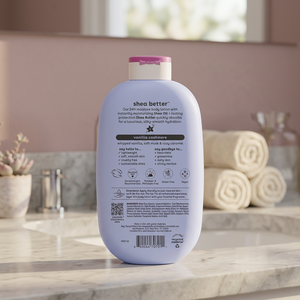 Lotion corporelle bio Shea Better Cashmere, hydratation 24h, soin de la peau, légère, non grasse, naturelle, végane - Product Image 2