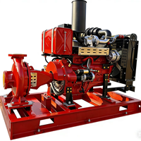 Pompe à eau diesel minière 500m³/h, haute pression 50m, solution intégrée de déshydratation, pompe de déshydratation diesel pour la construction