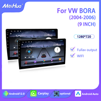Système de navigation GPS Android Auto universel Meihua Ts7 9/10 pouces, écran tactile audio CarPlay pour VOLKSWAGEN BORA 2004-2006
