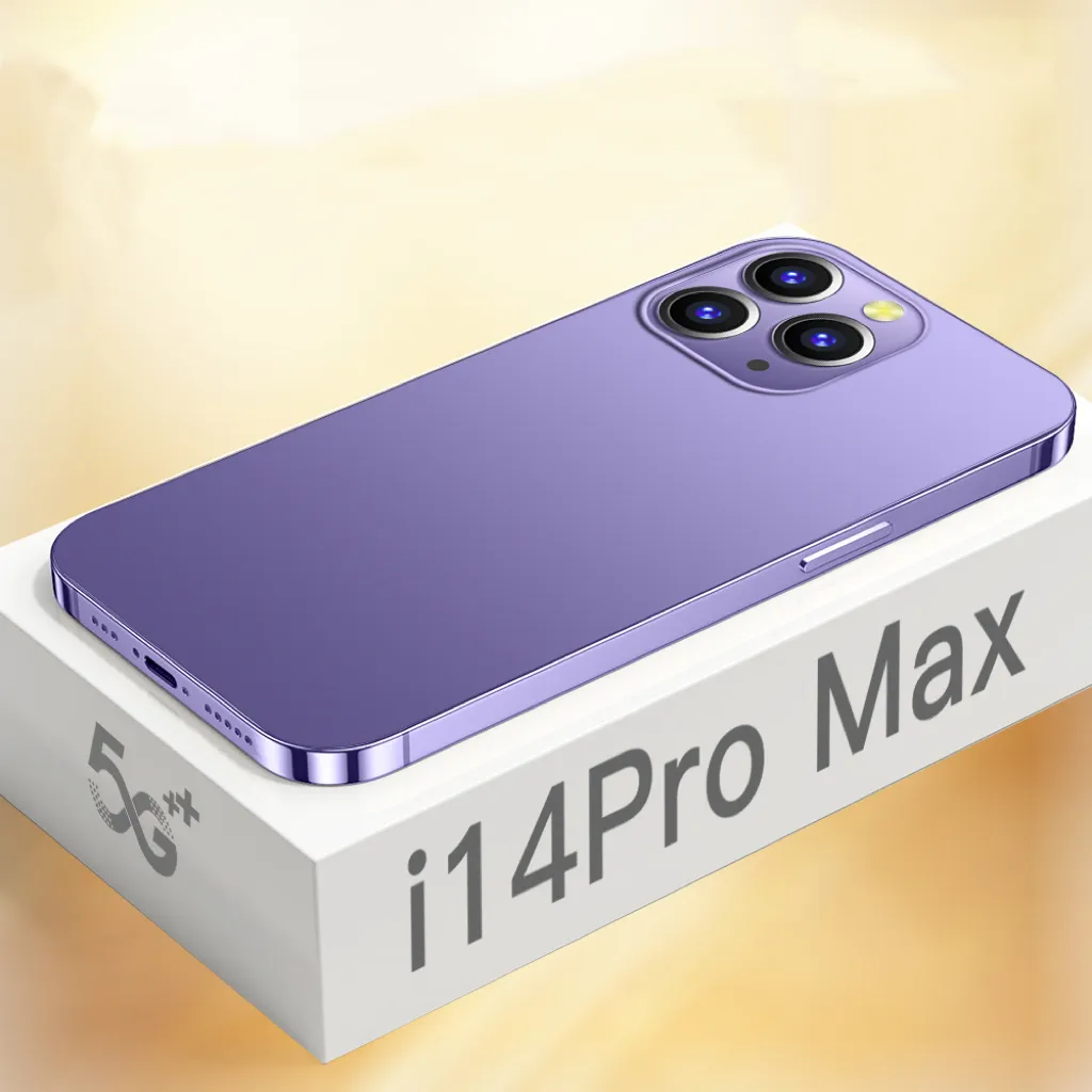 High Quality i 14 Pro Max 5G 6.8 Inch Original Mobile Phone 16GB+1TB Large Memory Smart Phone Beauty Camera Gaming Cellphone