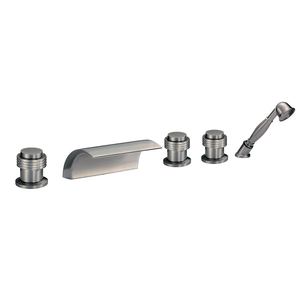 Haijun Fabbrica Cinese Cromo Lucido Deck Mounted Rubinetto della <span class=keywords><strong>Vasca</strong></span> <span class=keywords><strong>Da</strong></span> <span class=keywords><strong>Bagno</strong></span> - Product Image 4
