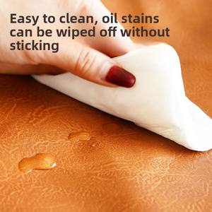 Sgabello contenitore in pelle cerata per soggiorno, ideale per persone che apprezzano il comfort, per riporre <span class=keywords><strong>vestiti</strong></span>, trapunte e oggetti vari, utilizzabile anche come seduta. - Product Image 4