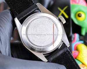 Montre mécanique pour hommes, série de montres à mouvement entièrement automatique, cadran saphir, verre revêtu, montre rétro pour hommes - Product Image 6
