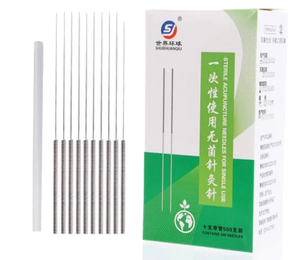 OEM tek kullanımlık 0.35mm mıknatıs tek kullanımlık steril akupunktur iğneleri tüp vücut kullanımı için çin geleneksel terapi ürünleri - Product Image 1