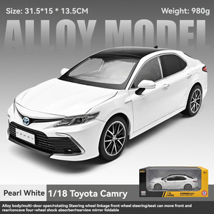 Modelo de Coche de Aleación de Metal Fundido a Presión a Escala 1:18 Oficialmente Autorizado para Camry <span class=keywords><strong>2023</strong></span>, Juguete para Exhibición - Product Image 6