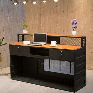 Mostrador de barra LED de nuevo diseño personalizado para edificio de oficinas para cafetería Bar y club nocturno Diseño de mostrador - Product Image 4