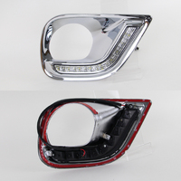 Feu de jour anti-brouillard LED DRL, accessoire de voiture, étanche, pour Toyota RAV4 2013 2014 2015 2016, 2 pièces