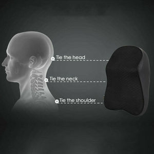 <span class=keywords><strong>Coussin</strong></span> d'appui-tête de siège de voiture en mousse à mémoire 3D <span class=keywords><strong>Coussin</strong></span> chauffant de voyage pour le soulagement de la douleur à la tête et au cou Oreiller respirant - Product Image 5
