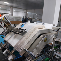 Machine d'emballage horizontale automatique à servomoteur pour cartons de produits alimentaires et de nécessités quotidiennes