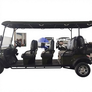 รถกอล์ฟไฟฟ้าออฟโรด 7-8 ที่นั่ง ขายส่ง แบตเตอรี่ 48v ยี่ห้อ Shining จากซัพพลายเออร์จีน ความเร็ว 50-70 กม./ชม. ระยะทางวิ่ง 70-90 กม. รับผลิตตามสั่ง - Product Image 1