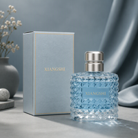 Botol Parfum Kaca Mewah Bentuk Kotak 50ml/100ml Botol Parfum Kosong 50ml