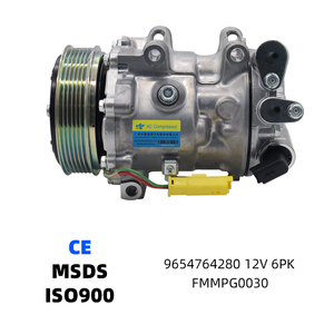 Compresor de Refrigeración 9654764280, Compresor de Aire Acondicionado Automotriz para CITROEN C5IC5I 2.0 2.2 C6 2.2 - Product Image 1