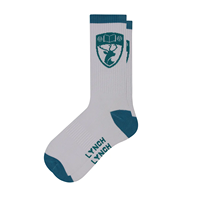 Chaussettes Crew à logo brodé de créateur Chaussettes de sport 100% coton personnalisées pour hommes Mode OEM Service