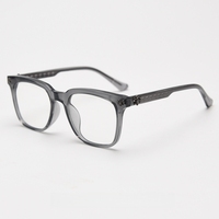 Lunettes de vue anti-lumière bleue, style chrome, géométriques contemporaines, rondes, roses, pour femmes et hommes, monture intégrale, légères, durables, pour un usage quotidien