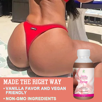 Sirop Naturel d'Agrandissement des Fesses, Booster de Fesses Maca, Sirop pour Remonter les Hanches, Produits d'Augmentation des Fesses