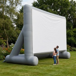 Écran de projection gonflable résistant aux intempéries, durable et imperméable, écran géant gonflable pour cinéma en plein air - Product Image 4