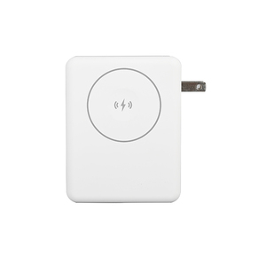 Batterie externe grande capacité à charge rapide avec prise secteur PD65W 10000mAh, chargement magnétique sans fil, technologie GaN, étanche - Product Image 3