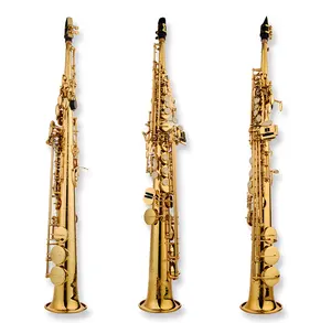 High Grade Oem Wind Musical Instrument Soprano Saxophone