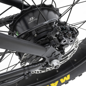 Vélo électrique de 26 pouces pour adultes, vélo à suspension intégrale, Fat Bmx, double batterie, grosse roue de 1200W, VTT électrique - Product Image 5
