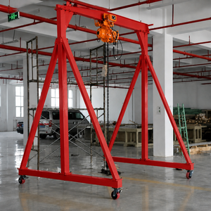 Pont roulant mobile de haute qualité, 2 tonnes, 3 tonnes, 5 tonnes, à batterie, télécommandé, à portée réglable, pour intérieur et extérieur - Product Image 4