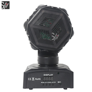 Iluminación para Discotecas, Mini LED de 160w RGBW, Luz Móvil con Haz Dorado, Luz Estroboscópica, Luz de <span class=keywords><strong>Discoteca</strong></span> Tipo <span class=keywords><strong>Platillo</strong></span> Volador para Fiestas y Bares - Product Image 3