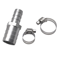 Adaptateur réducteur de tuyau en acier inoxydable 3/4 à 1/2 pouce, kit de réparation de raccord de tuyau, coupleur réducteur universel pour tuyau