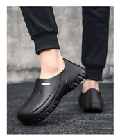 Chaussures de chef antidérapantes et résistantes à l'huile 077A, vente chaude, les meilleures chaussures de sécurité en EVA pour la cuisine