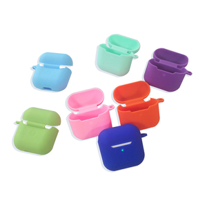 Nueva Funda Protectora de Silicona TPU <span class=keywords><strong>para</strong></span> Air Pods con Mosquetón Antipérdida <span class=keywords><strong>para</strong></span> Estuche de Carga de <span class=keywords><strong>Airpods</strong></span> - Product Image 3