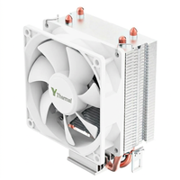 Refroidisseur d'air pour processeur Yuanyang Custom MX2 à 2 caloducs, compatible PC de bureau LGA, sans LED, 1 ventilateur, roulement fluide, 23dBA
