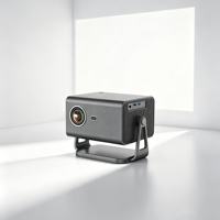 Projecteur haute résolution 1080P LCD, 500 lumens ANSI, mise au point automatique, machine optique fermée, projecteur portable, anti-poussière